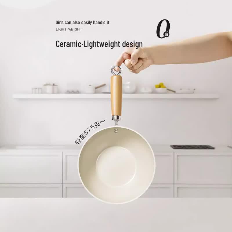 ZISIZ Ceramic Mini Wok