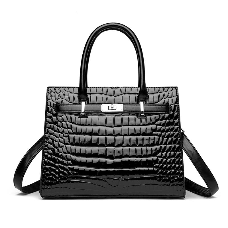 2026 New Crocodile Embossed Women Bag - Versatile Crossbody & Single Shoulder PU Leather Purse
