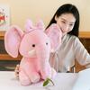 Cute Crown Elephant Plush Toy Soft Stuffed Animal Plushie Cuddle Pillow For Valentine'S Day Birthday Xmas Gift Home Decoration