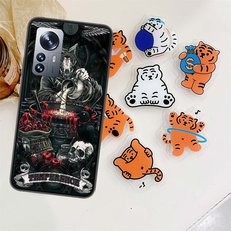 Metal Tarot Cards Phone Case For Xiaomi Poco X7 X6 M8 M7 M6 M4 M3 X4 Pro F7 Ultra M5S Mi 14 14T 15 15T 12T 10T Pro 12S 12 11 Lit