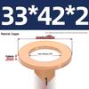 National Standard Red Copper Gasket Seal Ring and Flat Washer M3-M60mm for Marine Instruments
