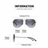 New Trendy Driving Sunglasses Fashionable Men's Metal Frame UV Resistant Glasses Outdoor Travel Cycling Sunscreen Goggles