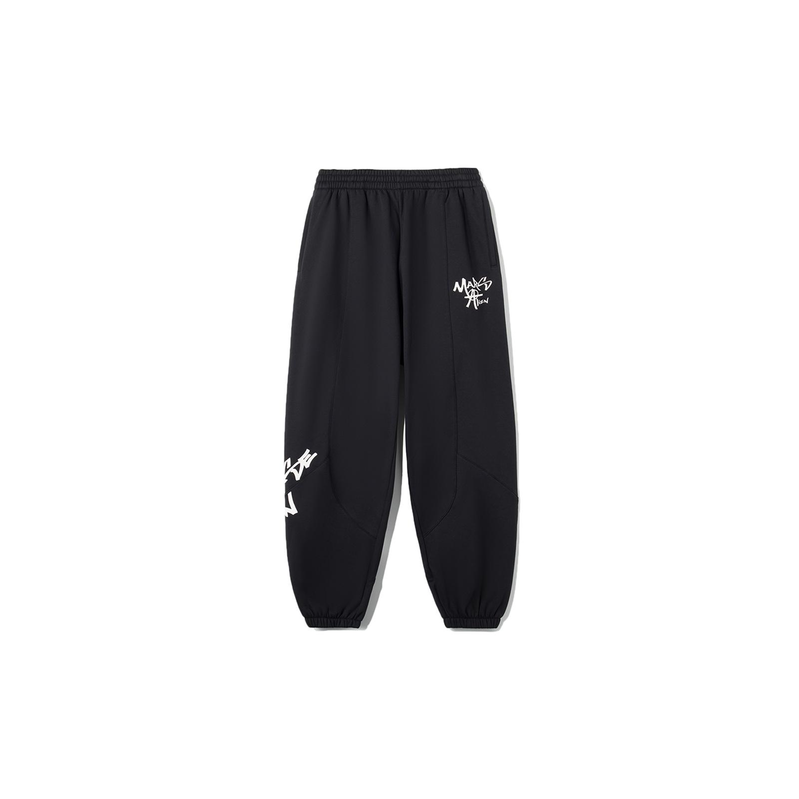 Li-Ning Counterflow Mars Graphic Joggers Sweatpants Black Men s AKLRF93-1 M