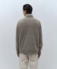 MUSINSA STANDARD [Victoria Wool] Minimal Ribbed Turtleneck Knit [Taupe]