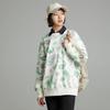 New MLB Cashew Flower Sweatshirts Unisex Cream 3AMTI0224-50CRS