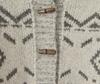 Women's Retro Color-Block Jacquard Knit Cardigan for Autumn/Winter