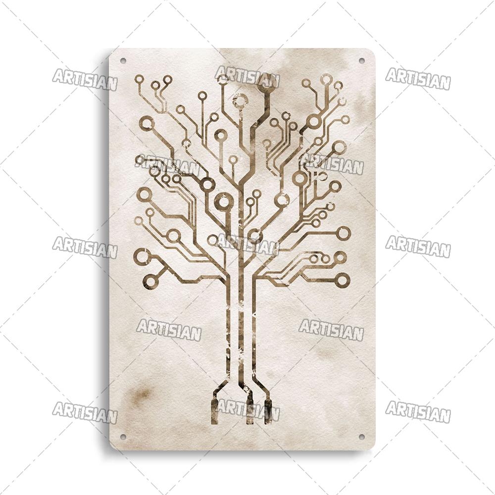 Placca Metallica Artigianale Clinica Dentista Cartello in Latta Anatomia Piatto Decorativo Medico Ospedale Chirurgia Dente Organo Ossa Nervo Cervello
