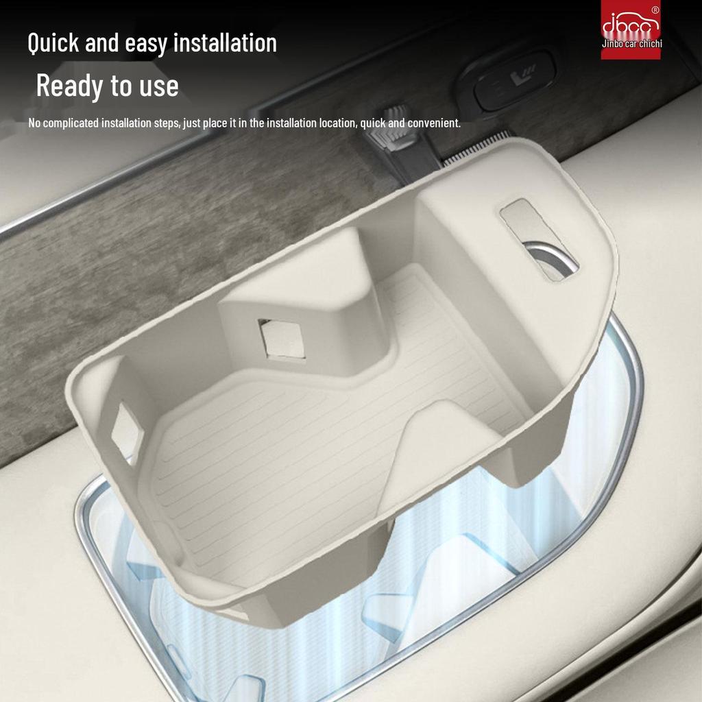Porte-gobelet en silicone compatible pour 26 modèles pour la troisième rangée du Nio ES8 - Accessoire de voiture 3e génération 2026