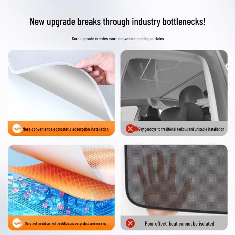 Nissan N7 Silicone Suction Sunroof Sunshade