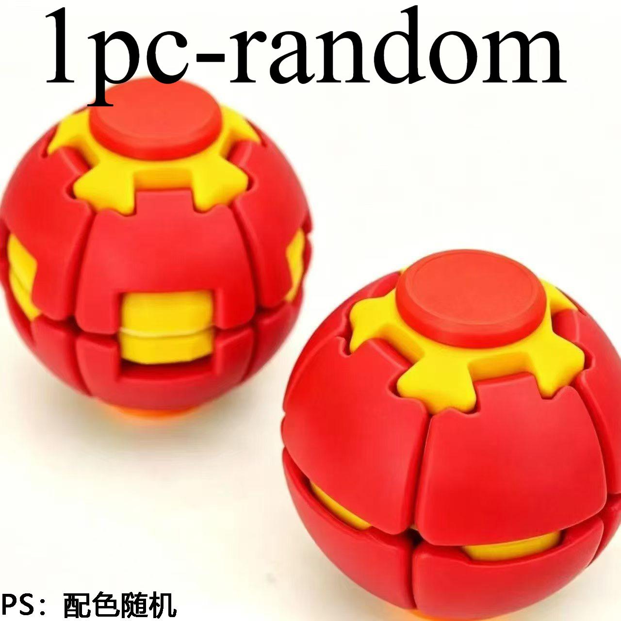 3D Geprint Indruk-om-te-Draaien Tandwiel Fidget Bal, Verplaatsbare Fidget Spinner, Angst Stress Verlichting Speelgoed, Creatief Bureau Ornament Model Cadeau