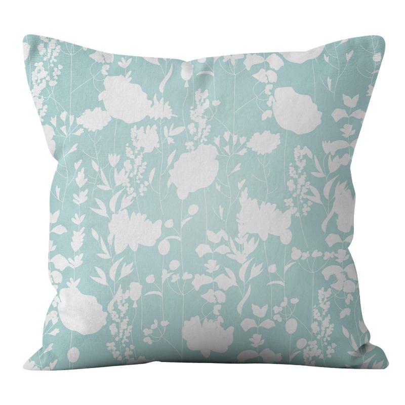New American Patterned Geometric Linen Pillowcase Home Sofa Pillowcase