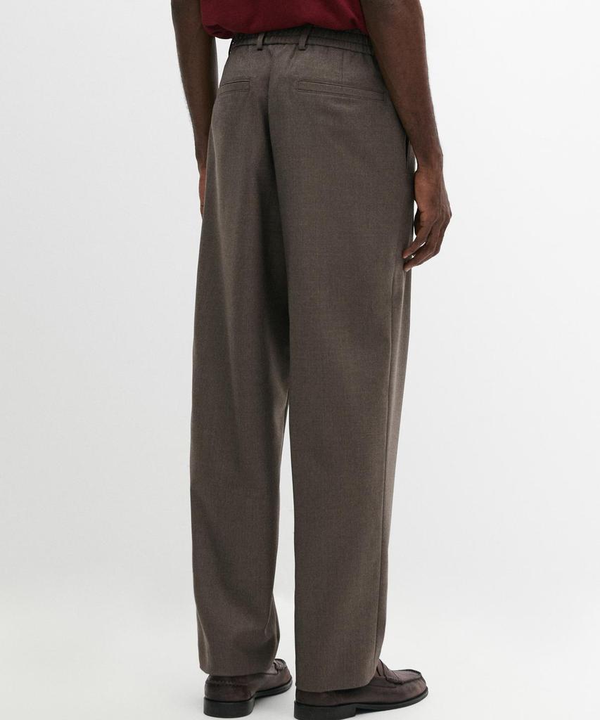 Masimodutti Cool Wool Blend Trousers