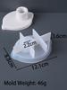 DIY Lemon Apple Candle Holder Silicone Mold Fruit Candlestick Concrete Plaster Molds Jewelry Display Tray Resin Mold Home Decor