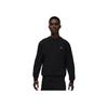 Jordan Brooklyn Fleece Solid Color Crewneck Sports Comfortable Soft Sweatshirt Men Sweatshirt Black FV7293-010