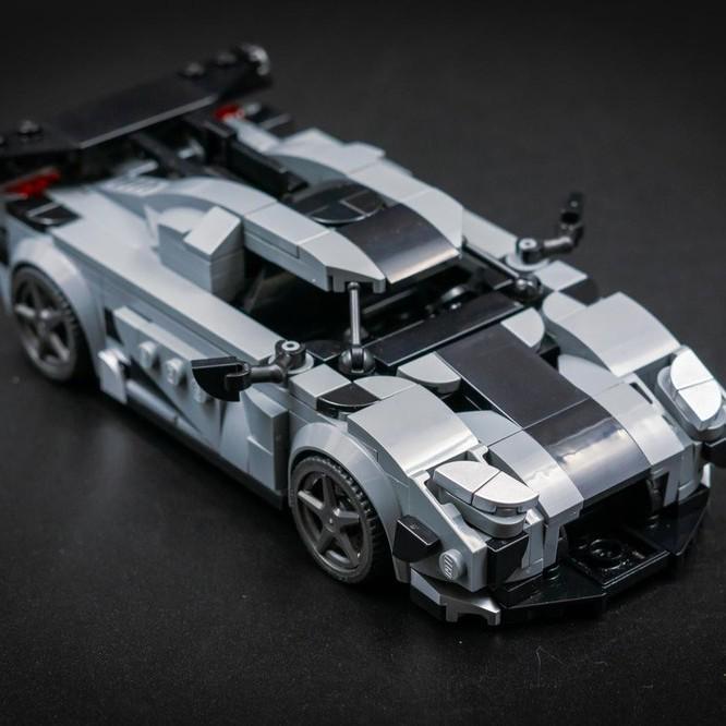 MOC-128027 Small Particle Car Ornament Building Blocks Educational Toy for Kids