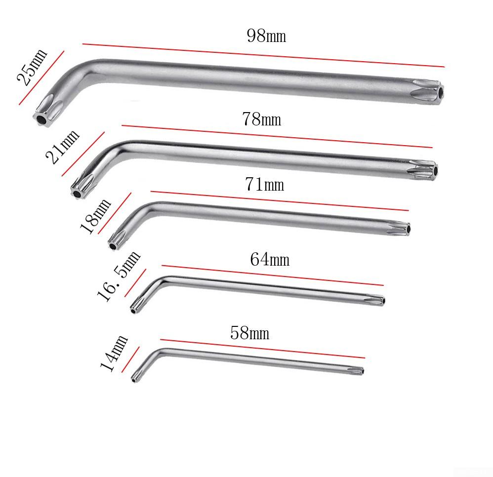 Torx Screwdrivers Alloy Steel Car Repair Double Head
