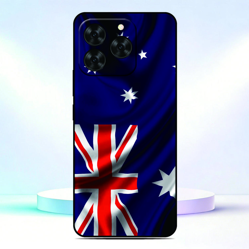 National Flag Phone Case For Cubot Note 60 Printing Pattern Coque TPU Black Back Cover Soft Silicone Protective Fundas