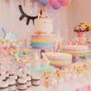 7 Pieces Acrylic Cake Smoother Scraper for Buttercream Frosting Smoother Scraper