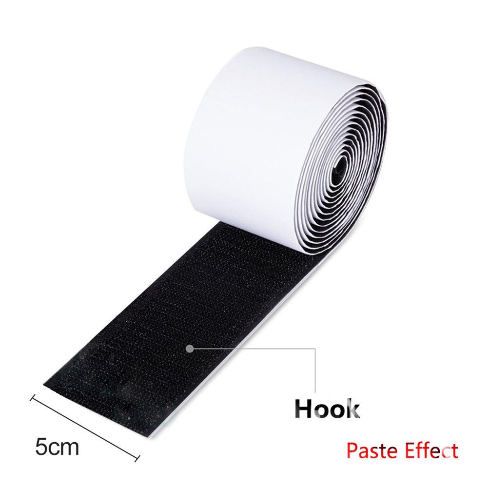 5cm Electric Guitar Effect Pedal Sticker Block Velcro Sticker Paper Suede Hook Surface