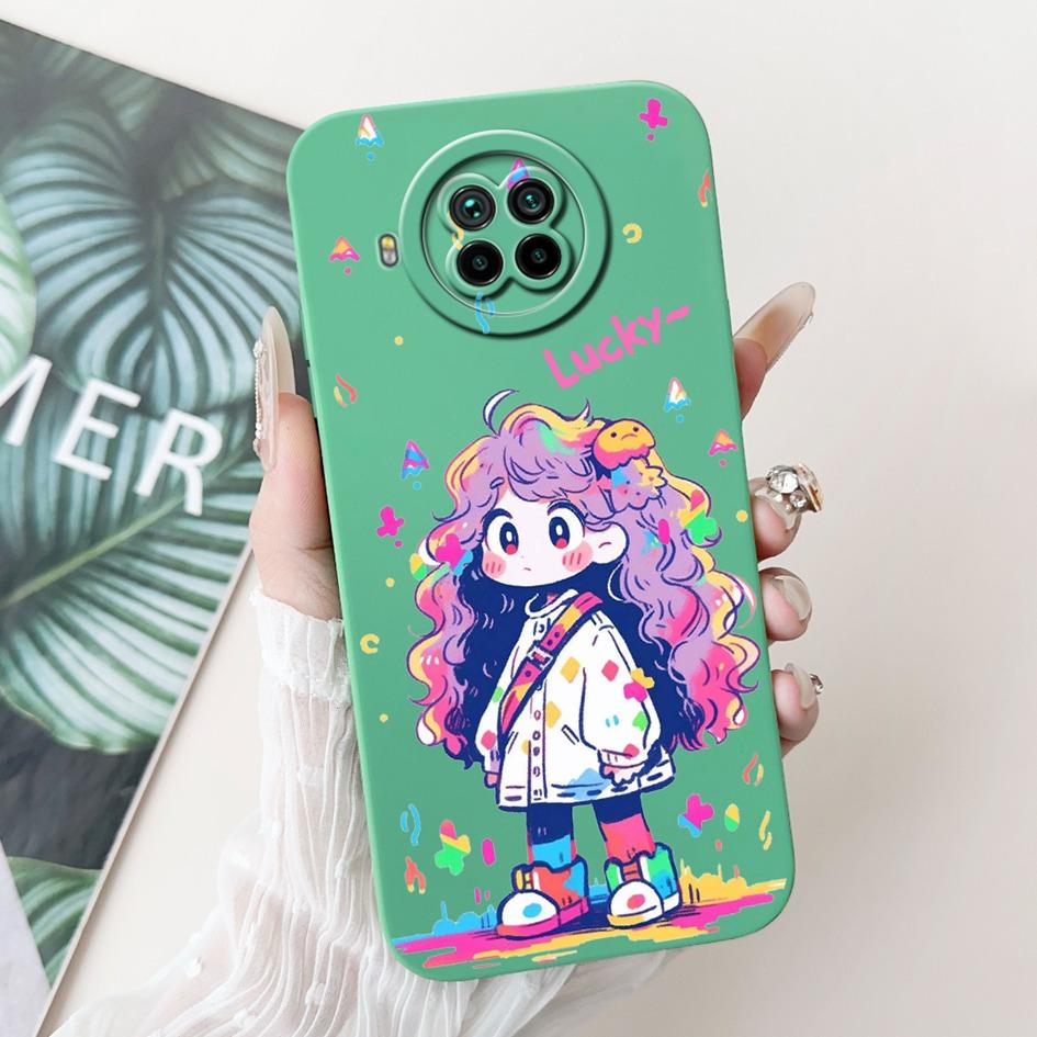 For Xiaomi Mi 10T Lite 5G Case Cute Panda Rabbit Soft TPU Silicone Shockproof Cover For Xiaomi Mi 10i Redmi Note 9 Pro 5G Fundas