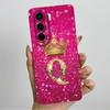 For Itel Power 70 P673L P70 Case Luxury Crown Letters Couple Soft Phone Cases For Itel Power70 P 70 Camera Protection Back Cover