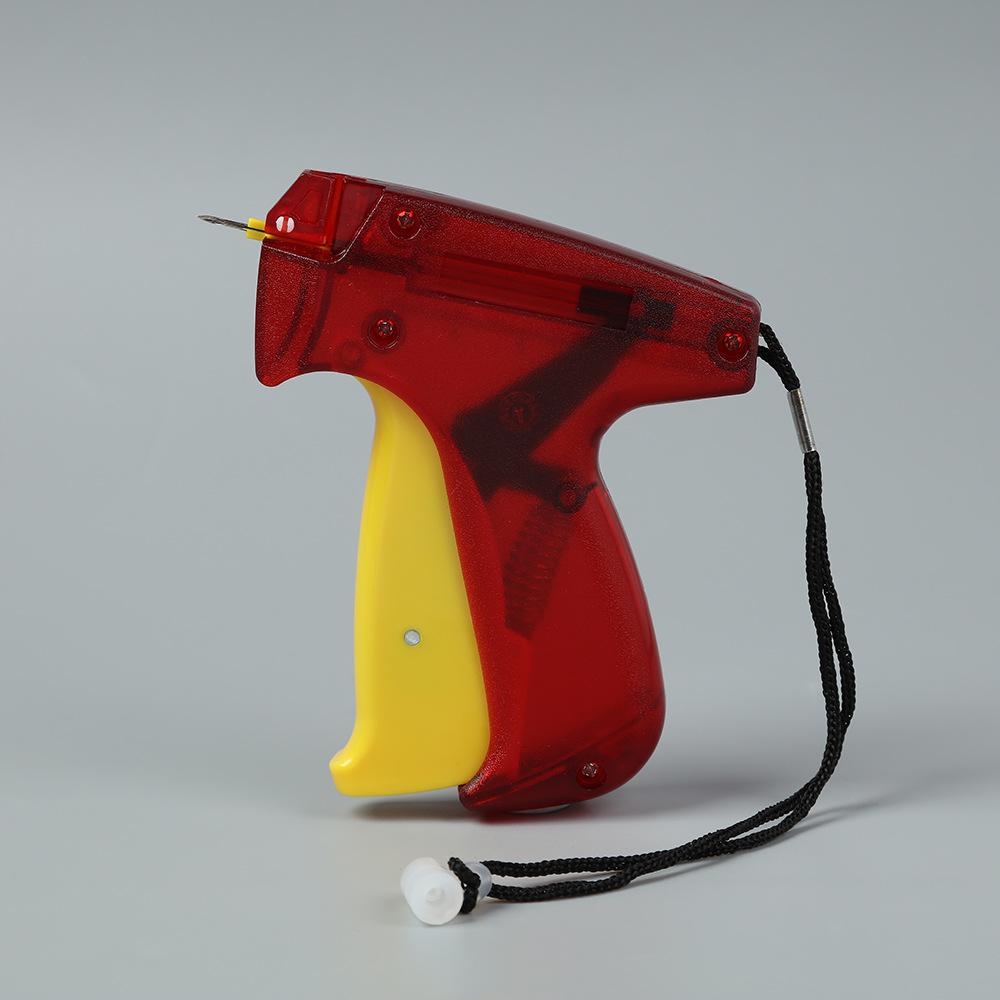 Miniature Taggun Fine Needle Gun Plastic Underwear Shirt Stitching Gun Quilting Hemming Quick Stitching Tag Gun for Clothes красный