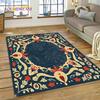 3D Turkey Persian Bohemian Mandala Flower Koberec do ložnice Obývací pokoj Domácí Dekorace na pohovku,Děti Large Decor Floor Mat