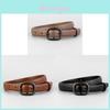Leather Women Belt With Metal Pin Buckle For Casual And Office Wear