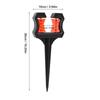 3PCS Black Hose Guide Stake 26cm Height Water Pipe Positioning Holder Roller  Plant Area Watering