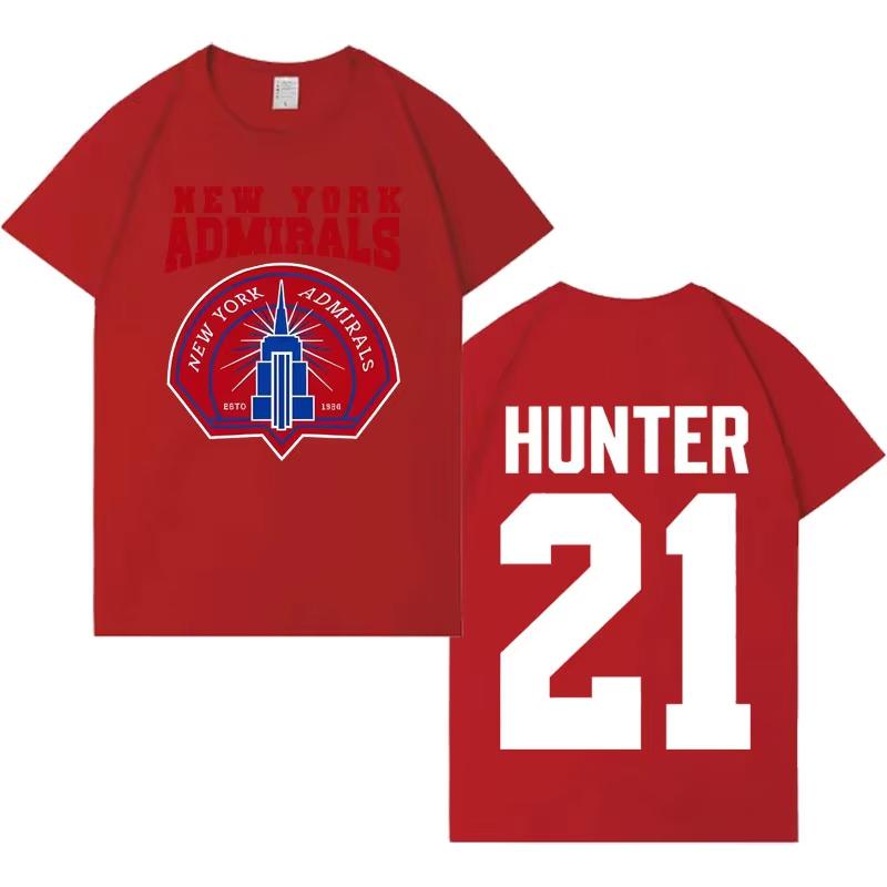 Heated Rivalry Scott Hunter 21 New York Admirals Trendy T Shirt 2026 Men Women Casual Tshirt Cozy Aesthetic Shortsleeved top