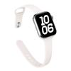 Slim Waist Silicone Watch Strap for Apple Watch Series 1-12, Ultra 1-3, SE3