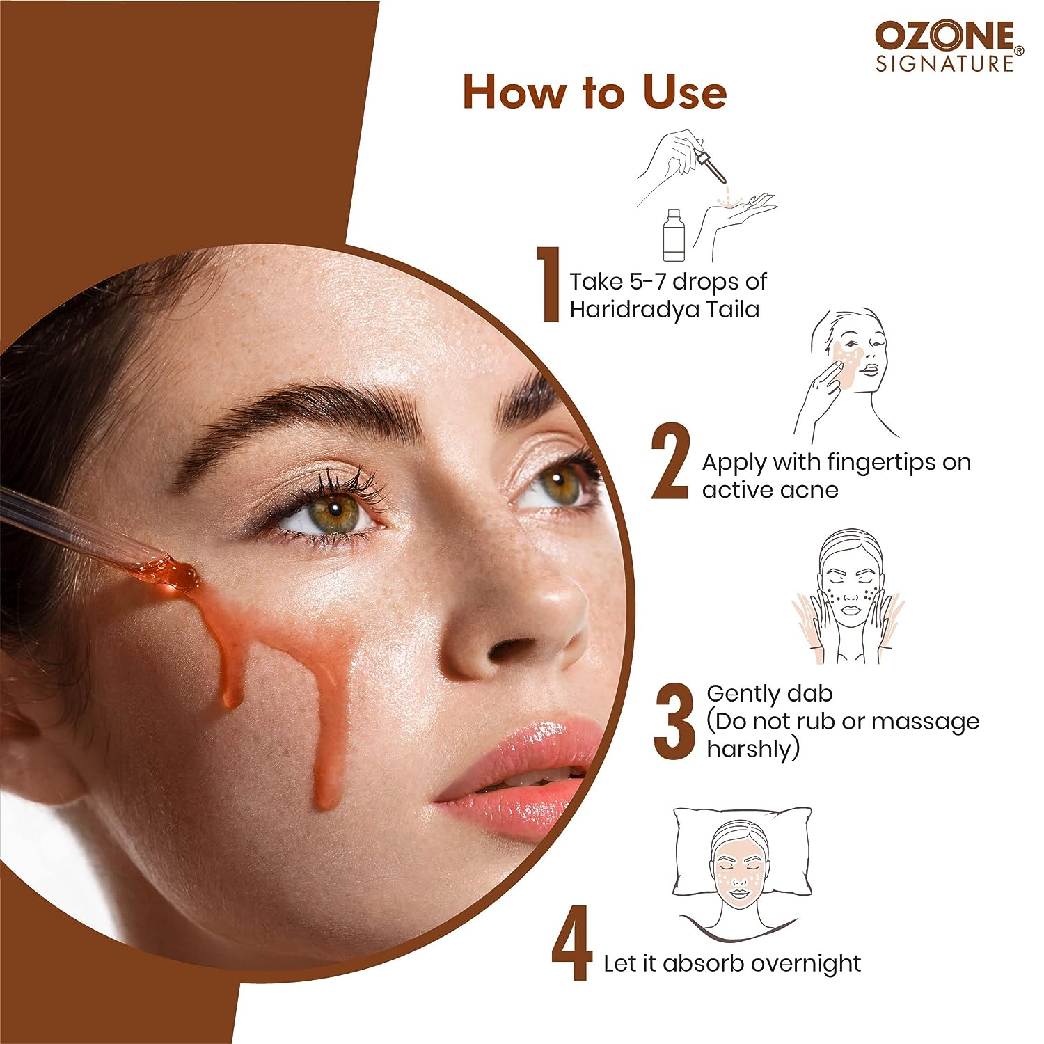 Масло для лица Haridradya Taila | Сыворотка для лица для мужчин и женщин | Идеально — фото 4