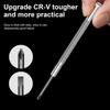 6Pcs Multifunctional Small Screwdriver,Steel Magnetic Screwdriver Hand Tool for Eyeglass, Sunglasses, Electronics