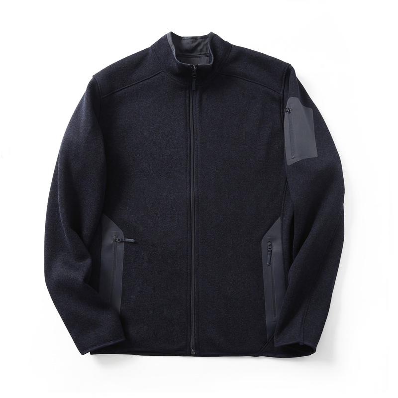 2024 Spring/Autumn Versatile Fleece Jacket: Stylish, Warm, Loose-Fit with Half-High Collar for Outdoor Adventures