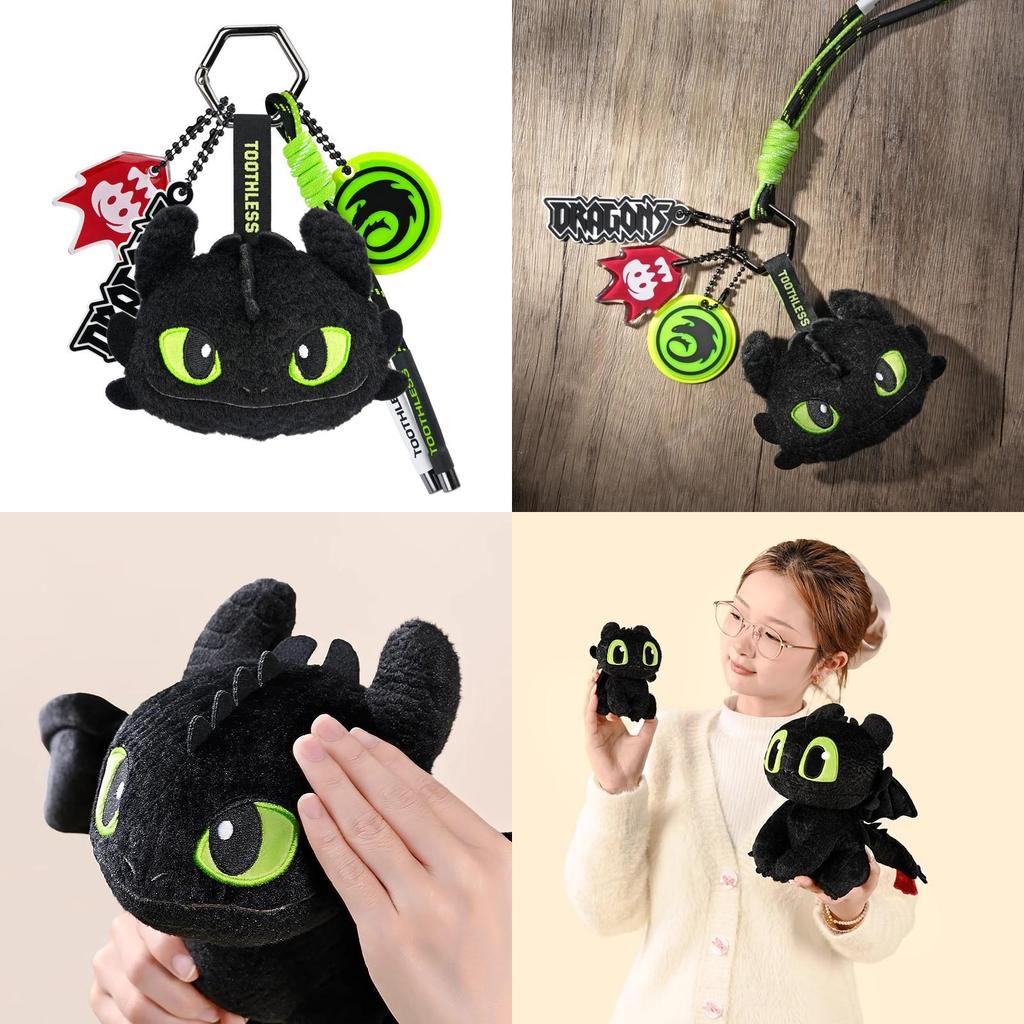 How To Train Your Dragon Toothless Plush Keychain For Fans And Collectors