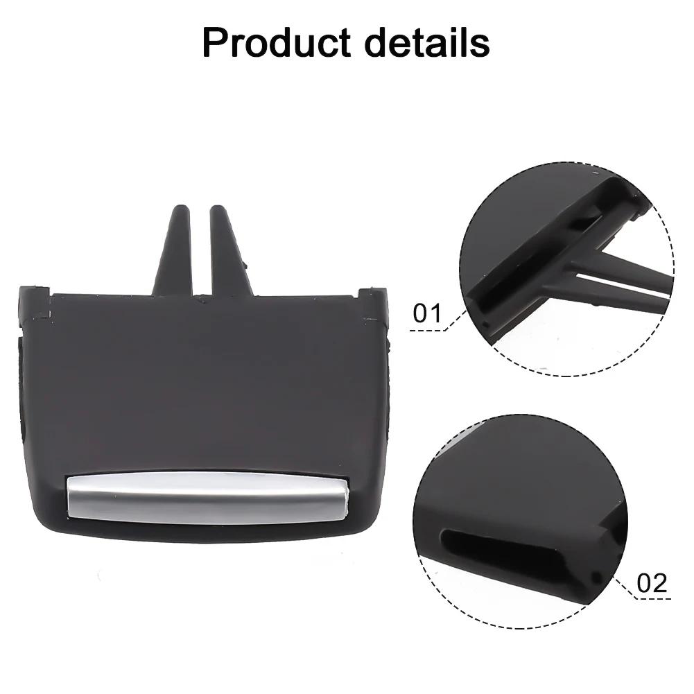 Air Vent Outlet Tab Easy Installation Air Conditioning Outlet Adjustment Buckle for Volvo XC90 2019 2025 Black