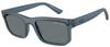 Armani Exchange Sunglasses MATTE FROSTED BLUE DARK BLUE 56mm 83928056 0AX4165SF [ARMANI EXCHANGE]
