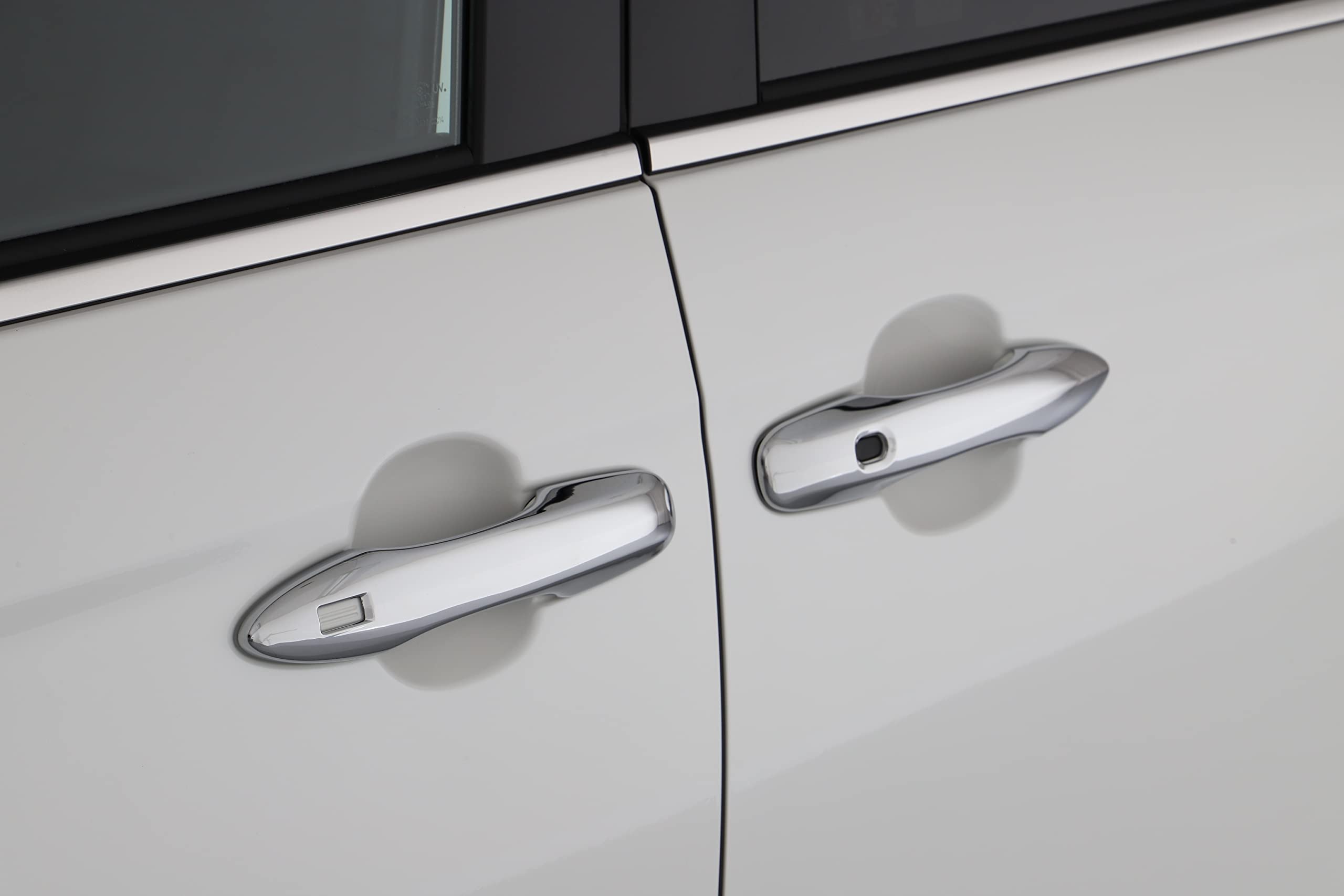 

AVEST Chrome Door Handle Covers for the New Noah 90 and Voxy 90 Series, Door Handle Garnish Covers and Protectors. Interior Parts and Accessories.
