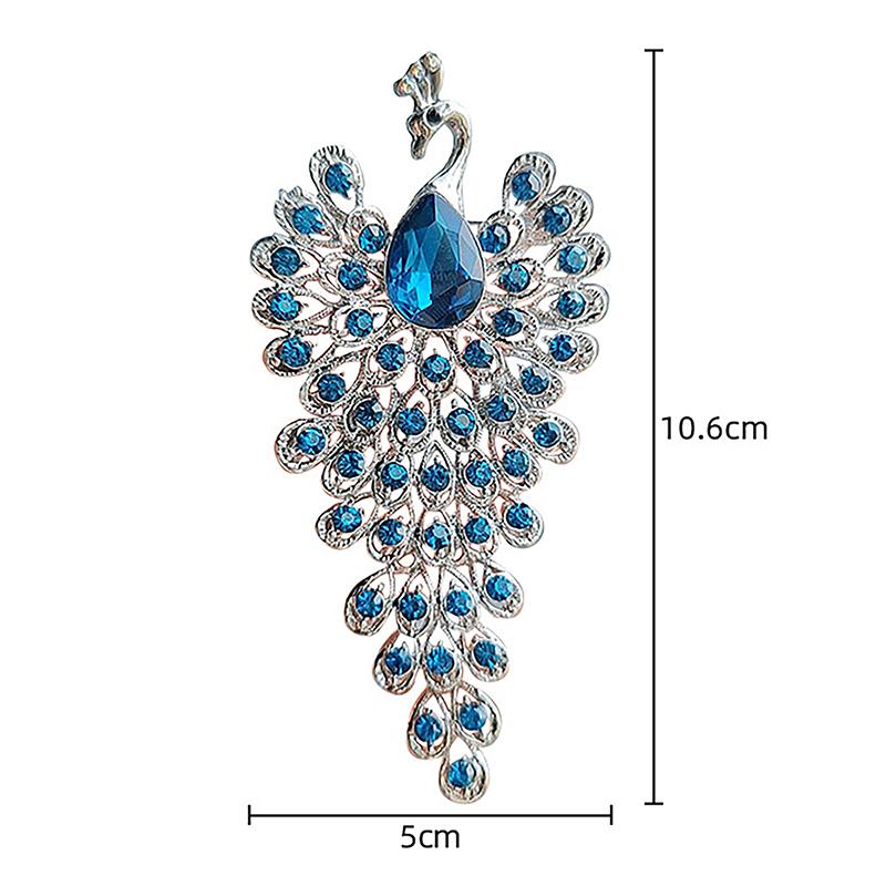Peacock Bird Brooches Women Clothing Weddings Jewelry Party Accessries Gifts