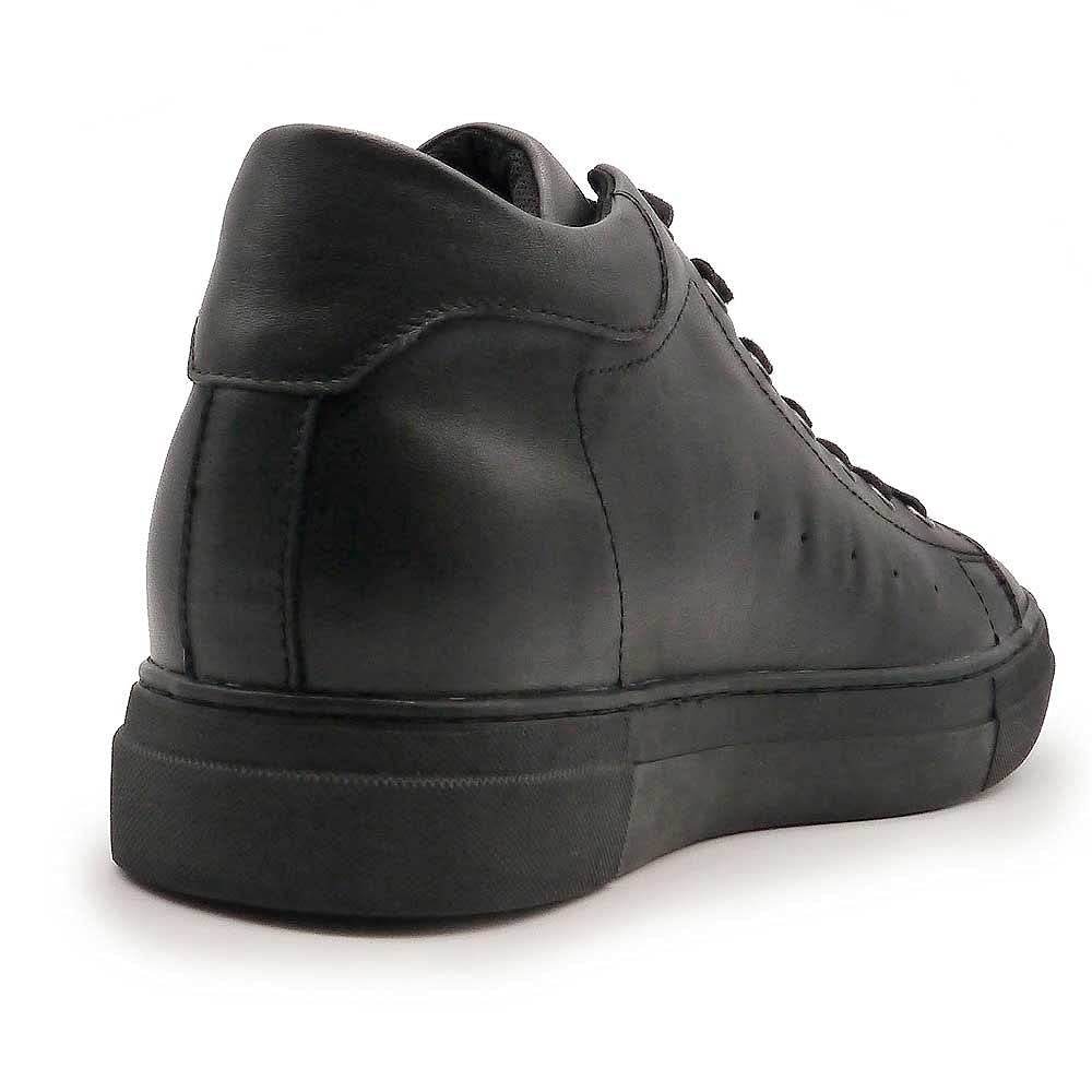 Tall Secret Thick High Cut Heeled Genuine [Hi!BROTHER] Shoes, Sneakers, 8cm, Men's, Sole, Sneakers, Shoes, Black, White, Leather, Casual, Stylish,