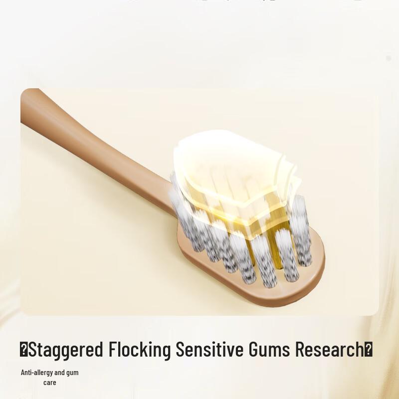 JD Jingzao Pro Wide-Head Soft Bristle Toothbrush 4-Pack