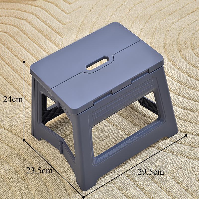Adjustable Telescopic Folding Portable Plastic Stool for Outdoor Travel, Fishing, and Household Use