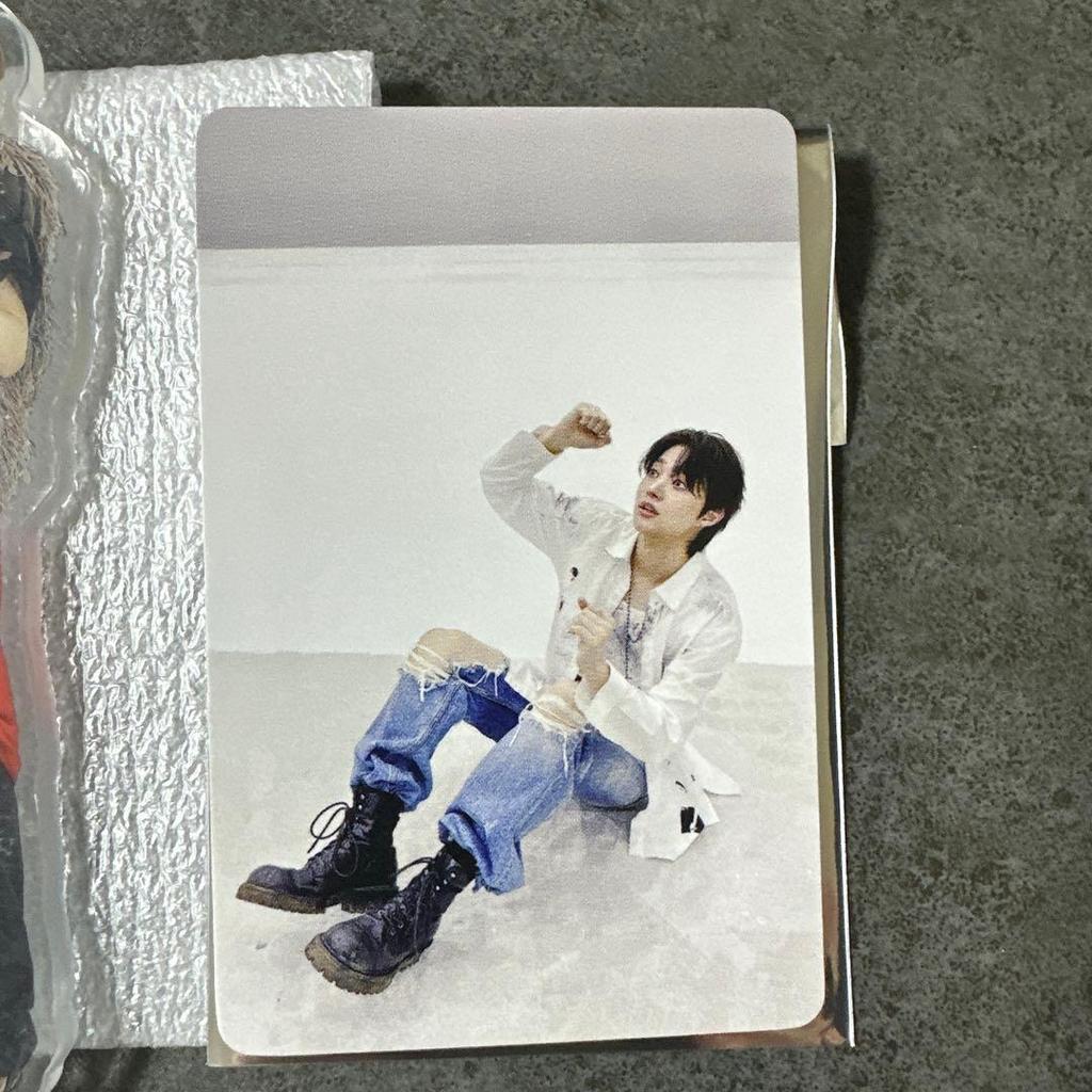 [USED] &TEAM EJ Pop-up Acrylic Magnet Purchase Bonus Trading Card