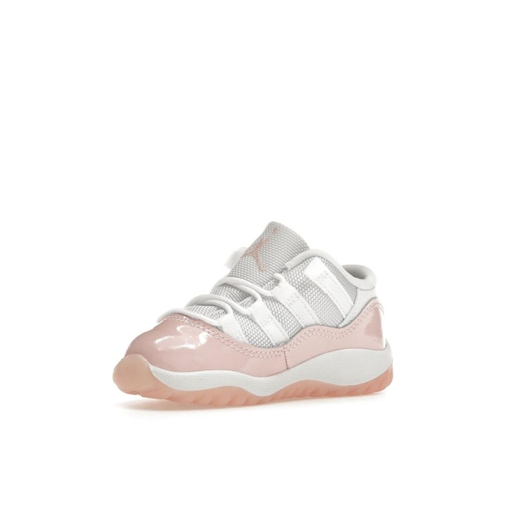 Air Jordan 11 Retro Low TD Legend Pink Baby-Sneakers Weiß 645107-160