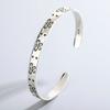 Butterfly Open Bangle Bracelet 925 Silver Vintage Sweet Cool Fashion Bangle