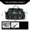 "Luya Multifunctional Waterproof Fishing Gear Waist & Messenger Bag – Large Capacity Rod & Storage Bag"