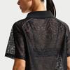 Nike Abbigliamento Sportivo Elegante Polo in Pizzo Top da Donna IF0521010