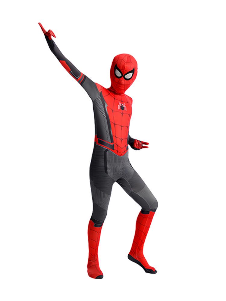 Hero Returns Spider-Man Costume: Children's Jumpsuit for Halloween Cosplay.