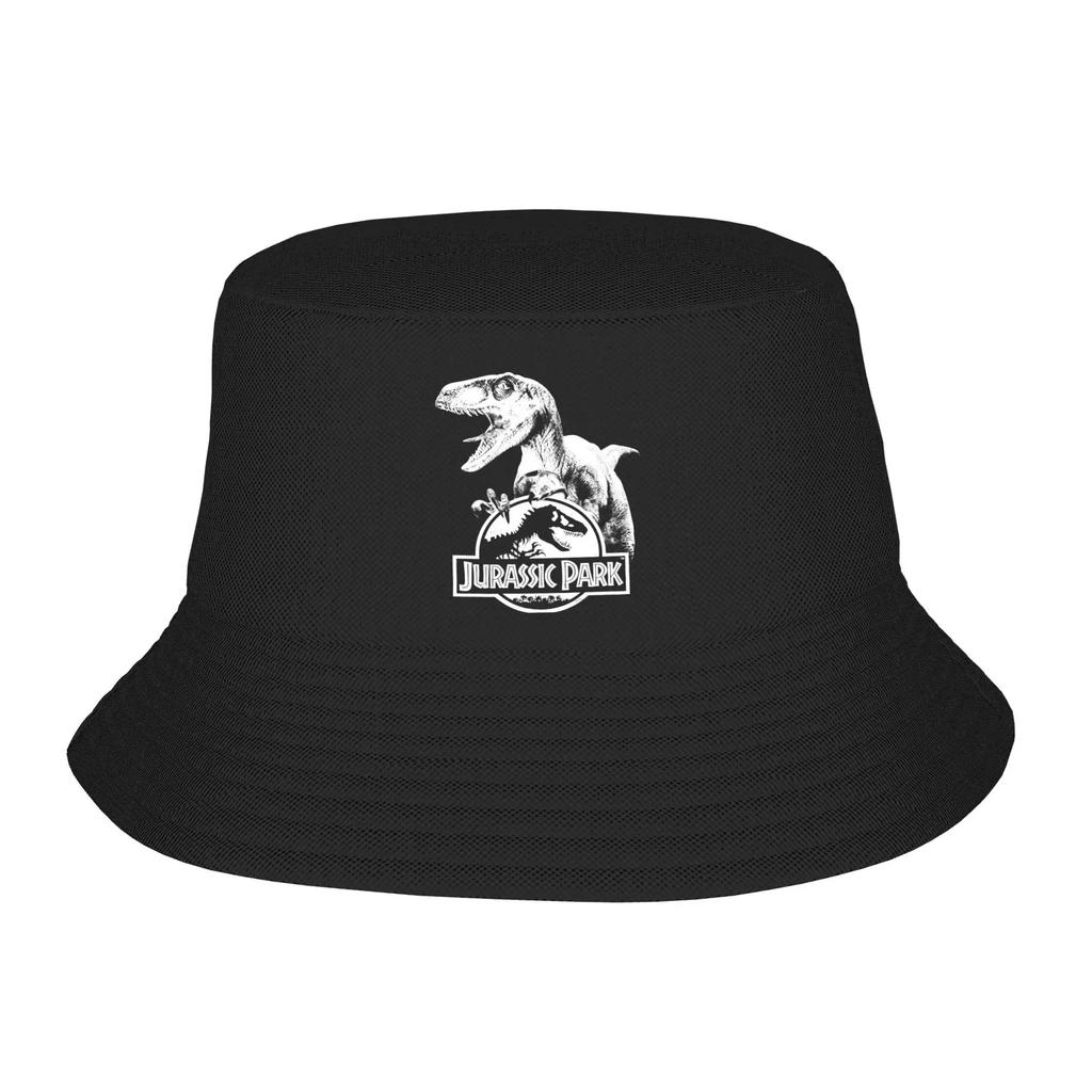 Hot Summer Headwear Jurassic Park Clever Girl Bucket Hats Trendy Unisex Sun Panamka UV Protection Fishing Outdoor