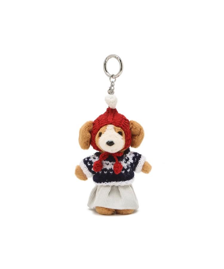 Hazzys Women Acc Red Balaclava Harry Puppy Keyring_Hiho5F121W1